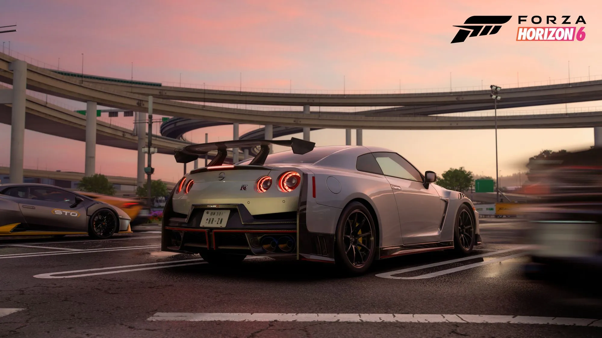 Forza Horizon 6 城市道路与 Car Meet 官方画面