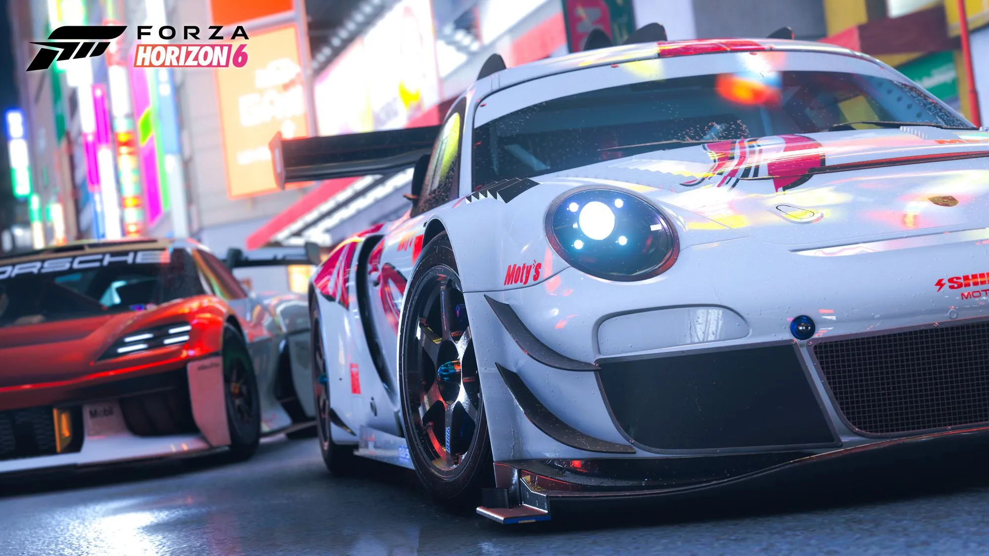 Forza Horizon 6 official launch city neon scene
