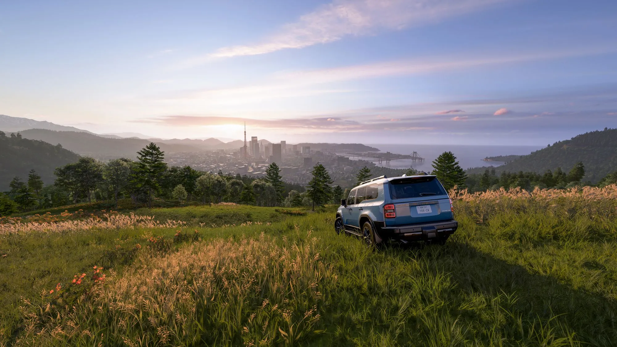 Forza Horizon 6 东京城市道路与天际线官方画面