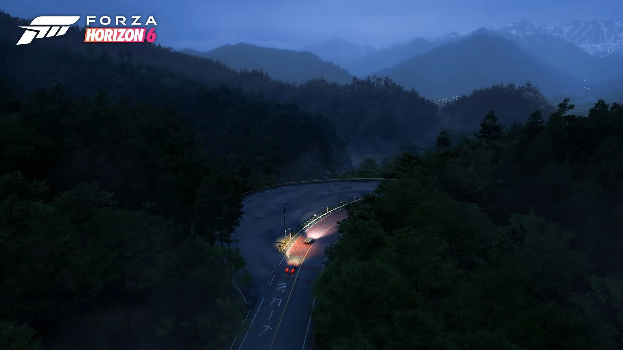 Forza Horizon 6 山路峠道官方画面