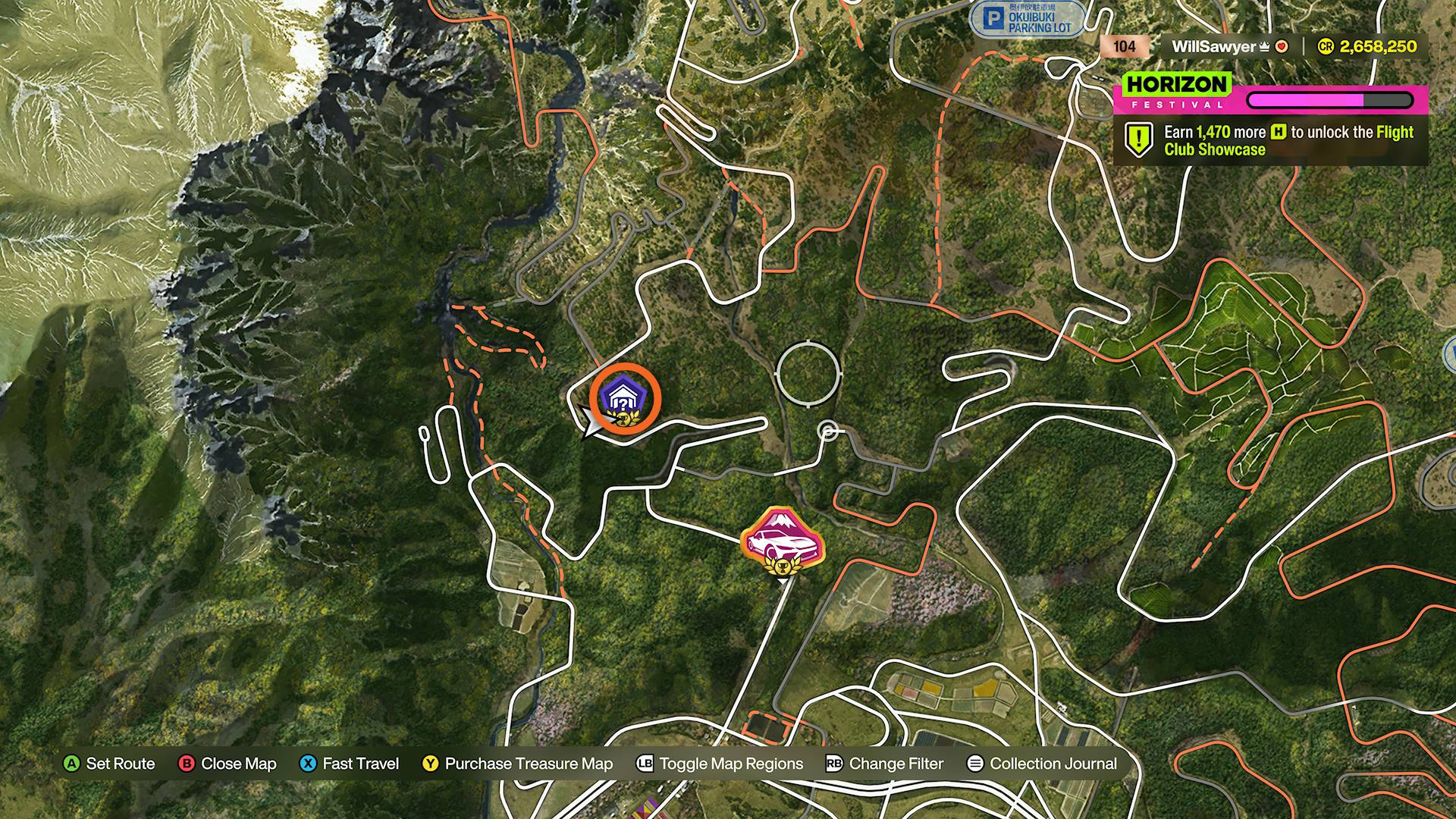 Map reference for the 1987 Nissan Skyline GTS-R (HR31) Barn Find in Takashiro